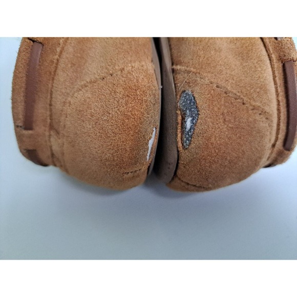 TAMARAC Women's Molly Suede Leather Moccasin Slippers Size 7M Indoor/Outdoor - Picture 7 of 8